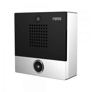 Fanvil i10V SIP Mini Intercom, 2 SIP Lines, HD Video, HD Audio, PoE, IP56, Water / Dust Proof, 2Yr Warranty