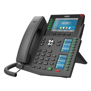 Fanvil X6U Enterprise IP Phone - 4.3" (Video) Colour Screen, 20 Lines, 60 x DSS Buttons, Dual Gigabit NIC, Built in Bluetooth, *SBC Ready (V2)