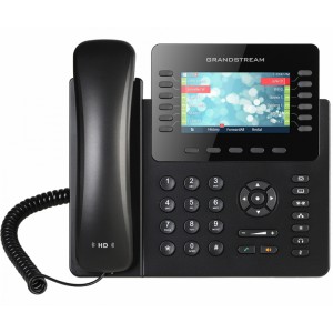 Grandstream GXP2170 12 Line IP Phone, 6 SIP Accounts, 480x272 Colour Screen, HD Audio, Build In Bluetooth, Powerable Via POE