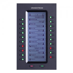 Grandstream GXP2200EXT GXP2200 Extension Module, 20 key Expansion Module, 128x384 LCD for GXP2140, GXP2170 & GXV3240