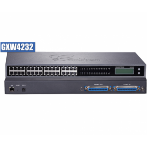 Grandstream GXW4232 VoIP gateway w/ 32 telephone FXS ports