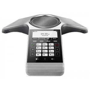 Yealink Wireless DECT Conference Phone CP930W, based on the reliable and secure DECT technology, is designed for Small/Medium Board Rooms