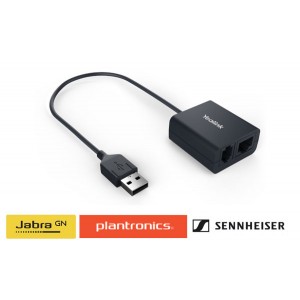 Yealink EHS40 Wireless Headset Adapter Suits Plantronics/Jabra/Sennheiser Headsets, Suits T43U, T46U, T48U