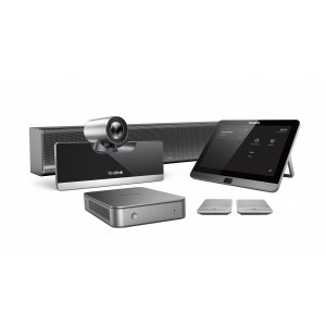 Yealink MVC500 II Teams Video Conference Kit For Small to Medium Rooms, 1x UVC50, MCore Kit, 1x WPP20, 2x CPW90 Microphones, 1x Yealink Soundbar