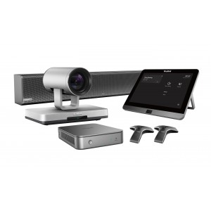 Yealink MVC800 II Teams Video Conference Kit For Medium to Large Rooms, 1x UVC80 Camera, 1x MCore Kit, 1x WPP20, 2x VCM34 Microphones