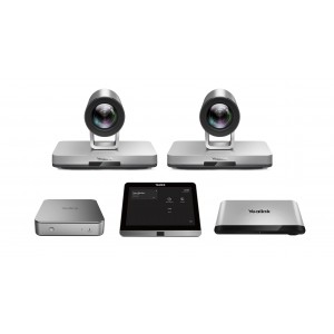 Yealink MVC900 II Teams Video Conference Kit For X-Large Rooms, 2x UVC80 Camera, 1x MCore Kit, 2x WPP20, No Audio Devices Included