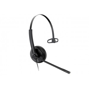 YEALINK UH34-M-UC UH34 Mono UC USB Headset, Lightweight, All Day Wearing Comfort, Ear Wideband Noise Cancelling Microphone, Leather Ear Cushions, USB-A