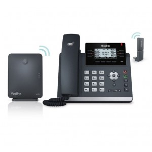 Yealink W41P,  DECT desk phone W41P is a package of T41S, W60B and DECT dongle DD10K