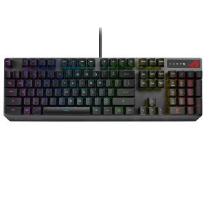 ASUS XA05 ROG STRIX SCOPE RX/BL/US Gaming Keyboard, 100% TKL, ROG RX Optical Mechanical Switches For FPS Gamers, All-Round RGB Illumination