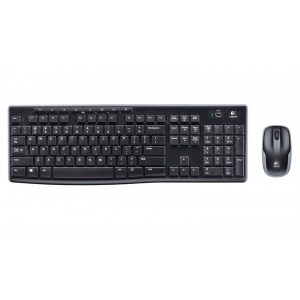 Logitech MK270R Wireless Keyboard and Mouse Combo 2.4GHz Wireless Compact Long Battery Life 8 Shortcut keys KBLT-MK235
