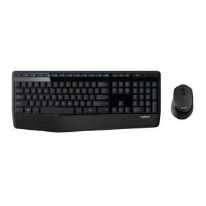 Logitech 920-012926 MK345 Wireless Keyboard & Mouse Combo Full Size 12 Media Key Long Battery Life Comfortable (NEW!!)