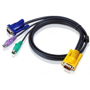 Aten KVM Cable 1.2m with VGA & PS/2 to 3in1 SPHD to suit CS7xE, CS13xx, CS17xxA, CS17xxi, CL5xxx, CL10xx, KL91xx, KN91xx