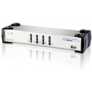 Aten 4 Port USBDual-View KVMP / USB Hub & Audio - Cables Inc