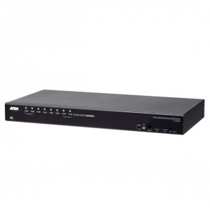 Aten CS19208 8-Port USB 3.0 4K Display Port KVM Switch, Superior video quality, Cascadable to two levels, Multi-display feauture, Video DynaSync™