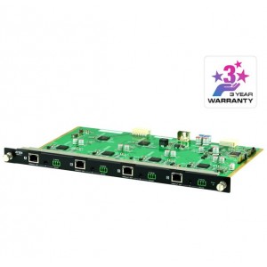 Aten VM8514 4 Port HDBaseT Output Board for VM1600A/VM3200, HDBaseT Connectivity, Bi-directional RS-232, Bi-directional IR channel