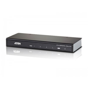 Aten VS184A-AT-U Video Splitter 4 Port HDMI 4K Splitter, HDCP 1.4. Up to 4096 x 2160 / 3840 x 2160 @ 60Hz (4:4:4)