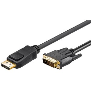 Shintaro DisplayPort (DP) to DVI-D V1.2 2m Cable