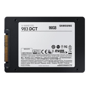 Samsung SSD 983 DCT 960GB V-NAND 3bit MLC, 2.5",7mm,U.2,NVME, R/W (Max) 3,000MB/s/1,4000MB/s- 3 Years Warranty