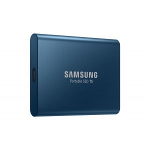 Samsung T5 Portable SSD 250GB/Up to 540MB/Sec Transfer speed/Alluring Blue/51g