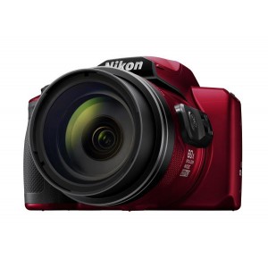Nikon Digital Compact Camera COOLPIX B600, Red , 16MP, 60x Optical Zoom, Fixed Lens Mini HDMI