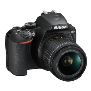 Nikon DSLR Camera D3500 + 18-55mm Lens Kit (1 Box)  24.2MP,Black,