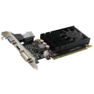 EVGA NVIDIA Geforce PCIE GT730 LP (700MHz GPU) 2GB DDR3 128Bit 1400MHz 2H Single Slot 1xFan ATX/Low Profile