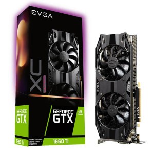 EVGA GeForce GTX 1660 Ti XC ULTRA GAMING, 06G-P4-1267-KR, 6GB GDDR6, Dual HDB Fans
