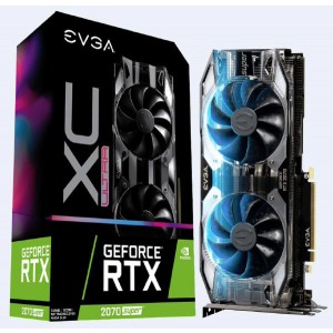 EVGA GeForce RTX 2070 SUPER XC ULTRA GAMING, 08G-P4-3173-KR, 8GB GDDR6, Dual HDB Fans, RGB LED, Adjustable RGB LED,DisplayPort 1.4,HDMI 2.0b, HDCP 2.2