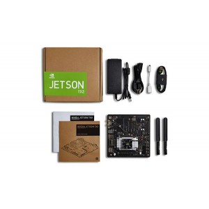 NVIDIA Jetson TX2 Tegra DevKit, USB 3.0 Type A, HDMI, M.2 Key E, PCI-E x 4 Gigabit Ethernet