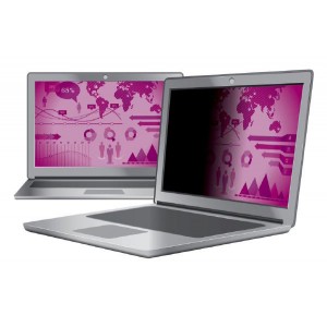 3M High Clarity Privacy Filter for 15.6" Widescreen Laptop (16:9) with Comply TM