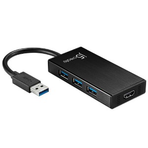 J5create JUH450 USB 3.0 HDMI 3-Port HUB