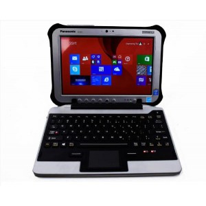 (NQR) iKey Snap-in-Place Fully Rugged Keyboard for the FZ-G1 Toughpad (Broken Tether, product unused)