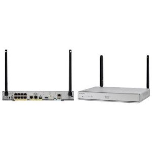 Cisco ISR 1100 8P Dual GE WAN w/ LTE Adv SMS/GPS 802.11ac -Z WiFi
