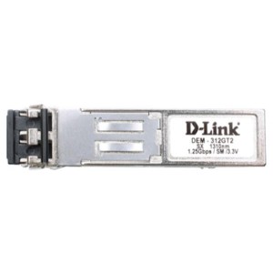 D-LINK DEM-312GT2 1000Base-SX SFP Transceiver (Multimode 1310nm) - 2km