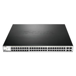 D-LINK DGS-1210-52MP 52-Port Gigabit WebSmart PoE Switch with 48 PoE UTP and 4 SFP Ports
