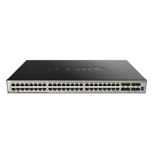D-LINK DGS-3630-52TC 52-Port Gigabit xStack Layer 3+ Managed Stackable Switch with 48 1000Base-T and 4 10 GbE SFP+ Ports