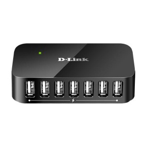 D-LINK 7-Port USB 2.0 Fast Charge Hub