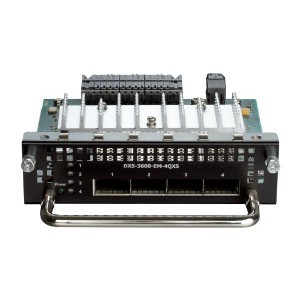 D-LINK DXS-3600-EM-4QXS 4-Port 40G QSFP+ Module for DXS-3600 series