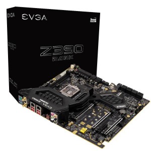 EVGA Z390 DARK, 131-CS-E399-KR, LGA 1151, Intel Z390, SATA 6Gb/s, USB 3.1, M.2, U.2, EATX, Intel Motherboard
