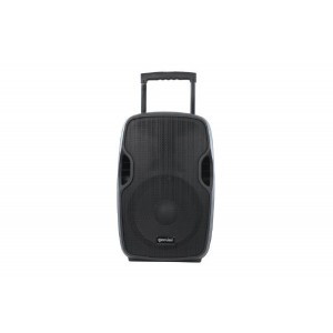 Gemini AS-12TOGO Portable PA speaker system (12" Active battery-powered loudspeaker | 1500W Peak Power | Bluetooth | Wired microphone)