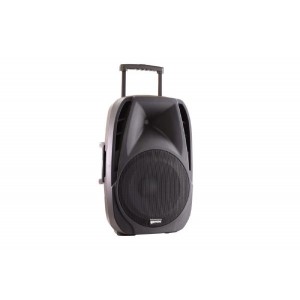Gemini ES-15TOGO Portable PA speaker system (15" Active battery-powered loudspeaker | 800W Peak Power | Bluetooth | 2 x Wireless microphones)