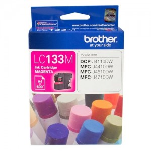 Brother LC-133M Magenta Ink Cartrid