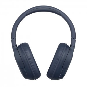 Belkin AUD009FQBL SoundForm Surround Wireless Over-The-Ear Headphones + USB-C Cable (1.2M) + Audio Cable (3.5mm) (1.2M) - Blue , 2 Years Warranty - Image 1