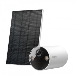 TP-LINK TC82 KIT TAPO KIT SOLAR-POWERED SECURITY CAMERA KIT, 2K 3MP, COLOUR NIGHT VISION, IP65, 1YR - Image 1