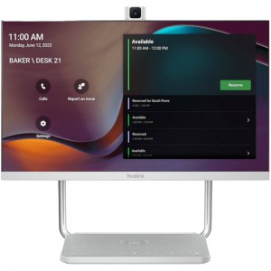 Yealink A24 DeskVision 24'' Microsoft Teams Display, Power Adapter, Cables - Image 1