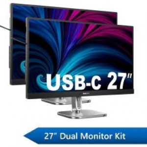 Philips 13PH-PAIR-27DV2-KIT 27" Dual Monitor Dock Kit - Image 1