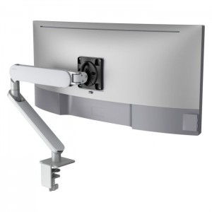 Atdec AW-ORA-F-S Ora Single Monitor Dynamic Arm - F-Clamp - Silver - Image 1