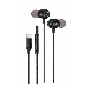 SHINTARO SH-124 USB-C Corded Earphones - Image 1
