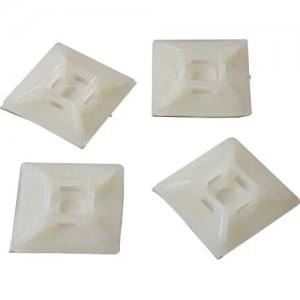 StarTech HC102 SELF-ADHESIVE NYLON CABLE TIE MOUNTS - PKG OF 100 - TAA - Image 1