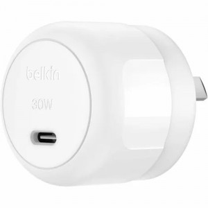 Belkin WCA008AU1MWH-B6 BoostCharge Compact USB-C Wall Charger 3 - Image 1